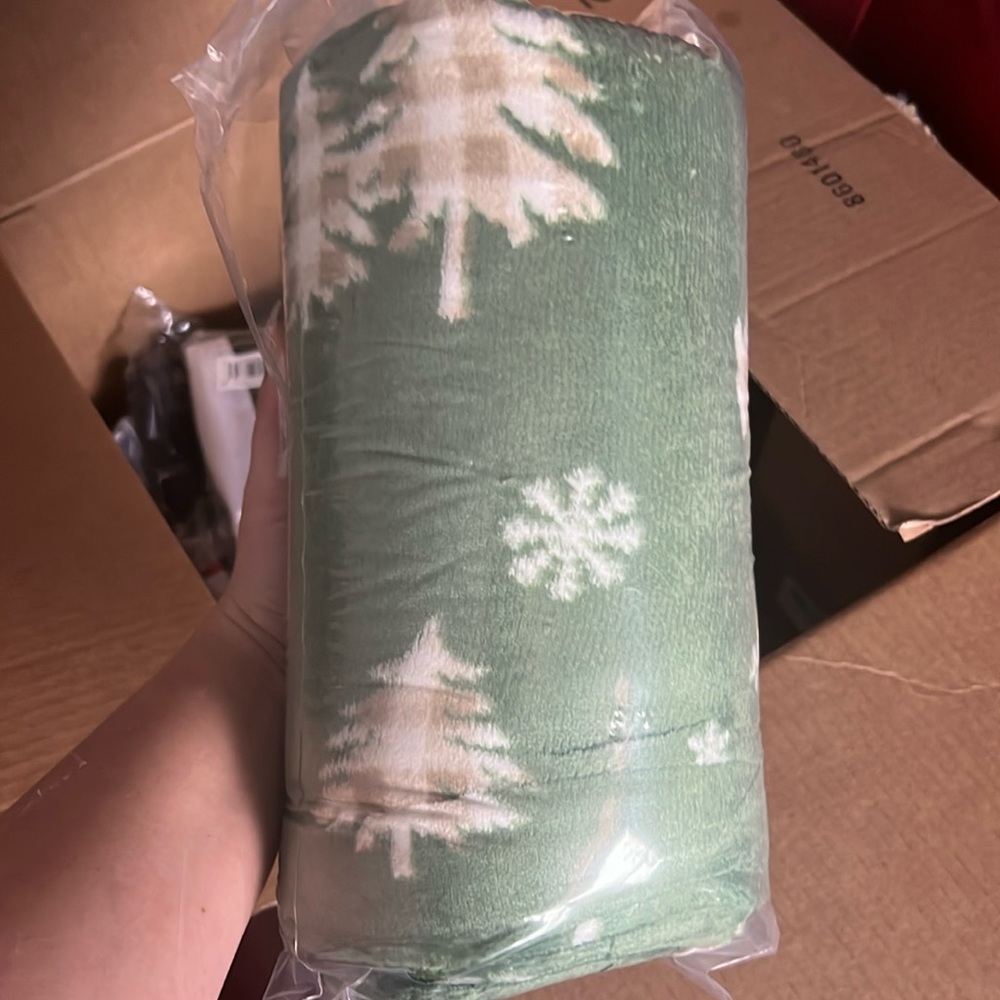 Brand new blanket still in cling wrap
